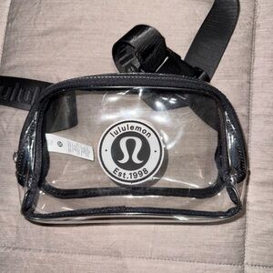 LULULEMON- Clear Belt Bag